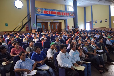 MINAGRI capacita a productores del VRAEM
