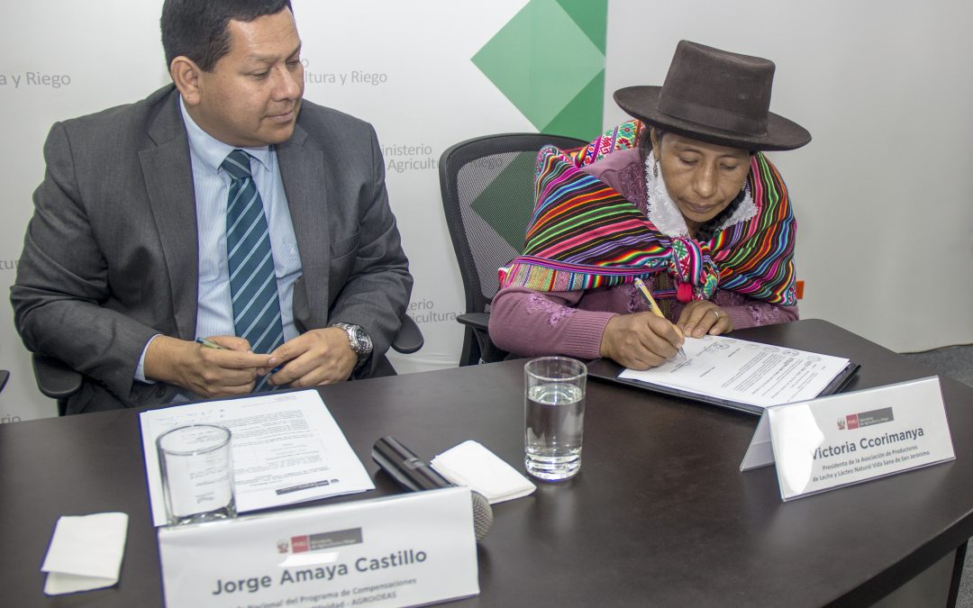 MINAGRI cofinanciará Planes de Negocio por más de S/ 2 millones en beneficio de cinco organizaciones agrarias de Apurímac